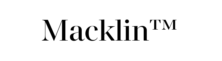 Macklin de Monotype